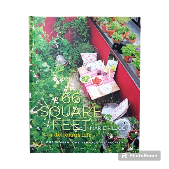 ☕ 66 Square Feet: A Delicious Life, Hardcover Recipe Book - Picture 1 of 10